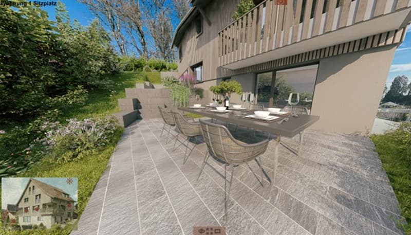 RESERVIERT - Moderne 5.5-Zimmer-Gartenwohnung an bester Lage (5)