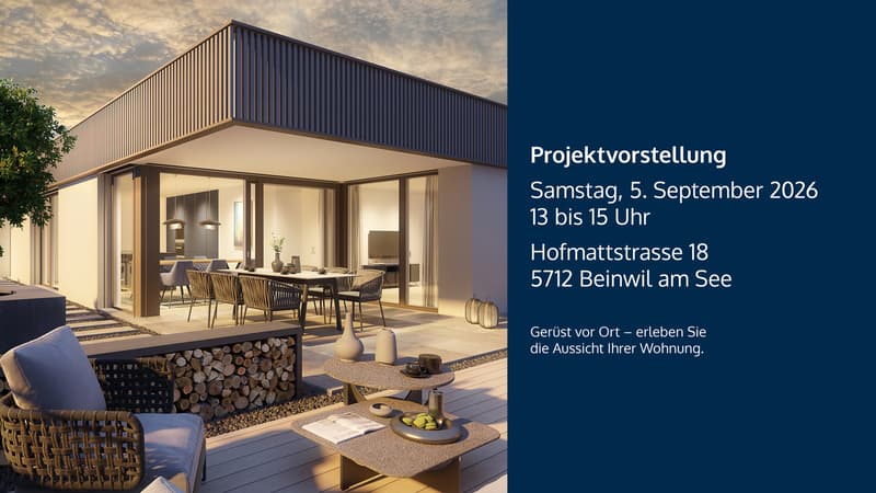 4½-Zimmer-Wohnoase mit grossem Garten, zwei Terrassen und viel Raum (1)