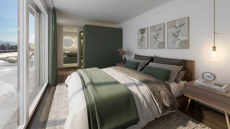3½-Zimmer-Gartenwohnung - Wohnen mit Privatsphäre, Licht und Natur (6)