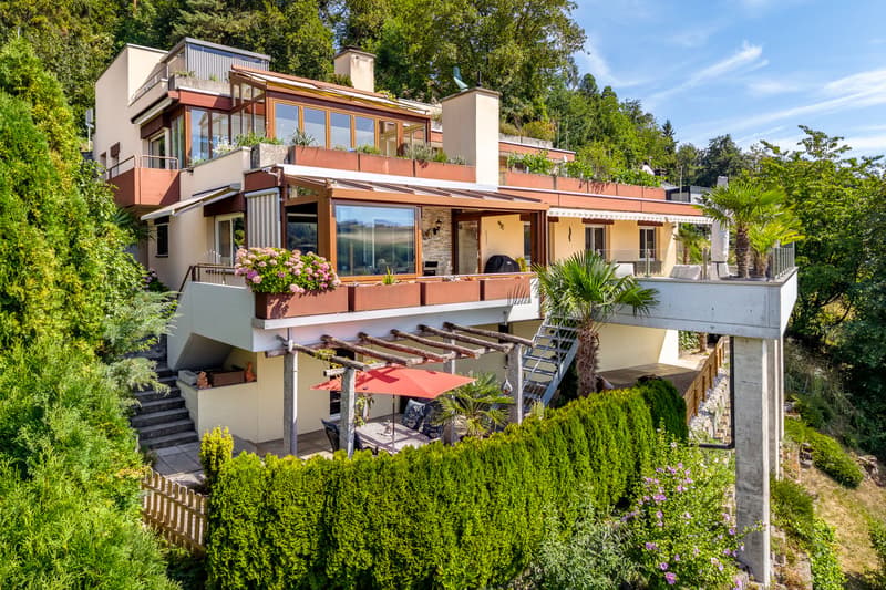 Hochwertiges Terrassenhaus mit Panoramablick in Rudolfstetten-Friedlisberg (1)