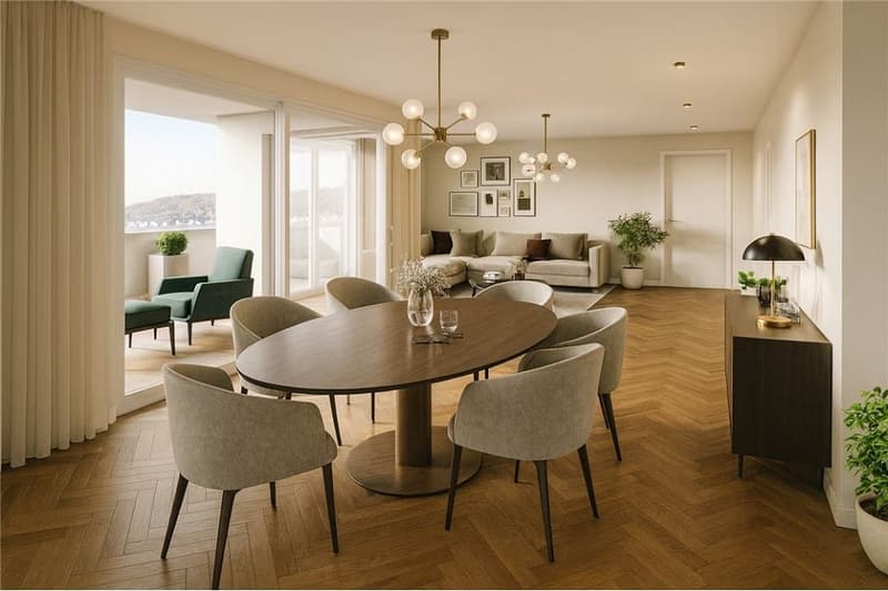 Exklusive 7 1/2-Zimmer Neubau-Dachwohnung (4)
