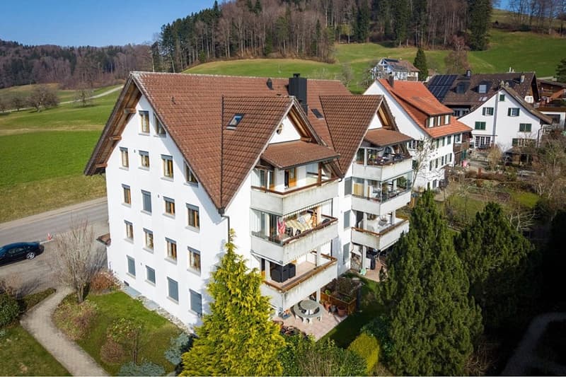 Viel Platz an schöner Lage mit Aussicht über Bäretswil (10)