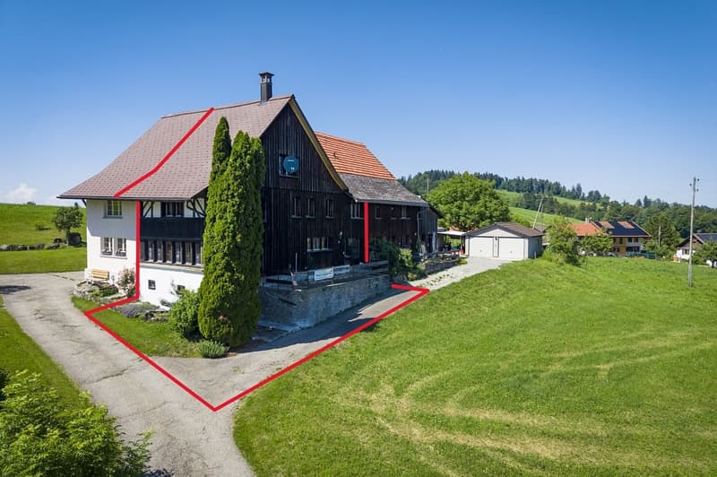Gemütlich Leben und Geniessen mit Bergsicht in der Gemeinde Bäretswil (1)