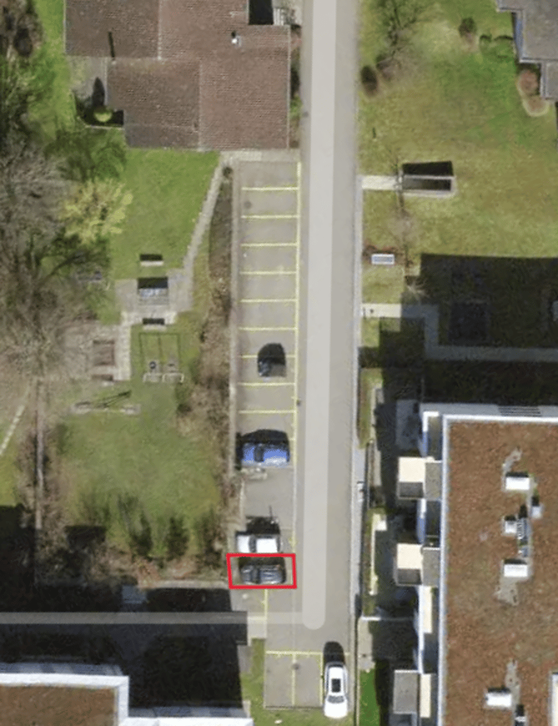 Aussenparkplatz in Gossau zu vermieten (1)