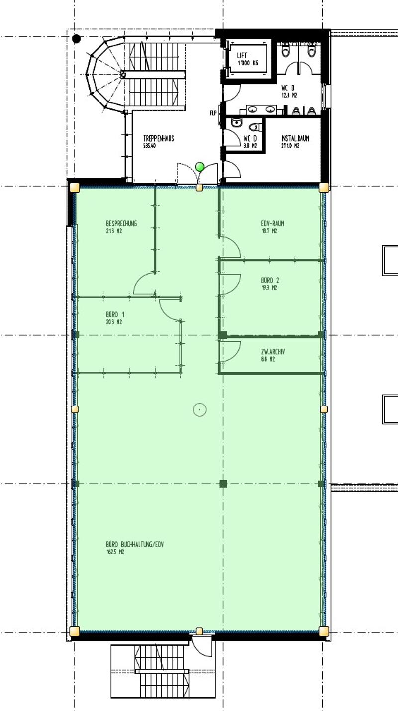 2 bedrooms, living room, kitchen, bathroom, balcony