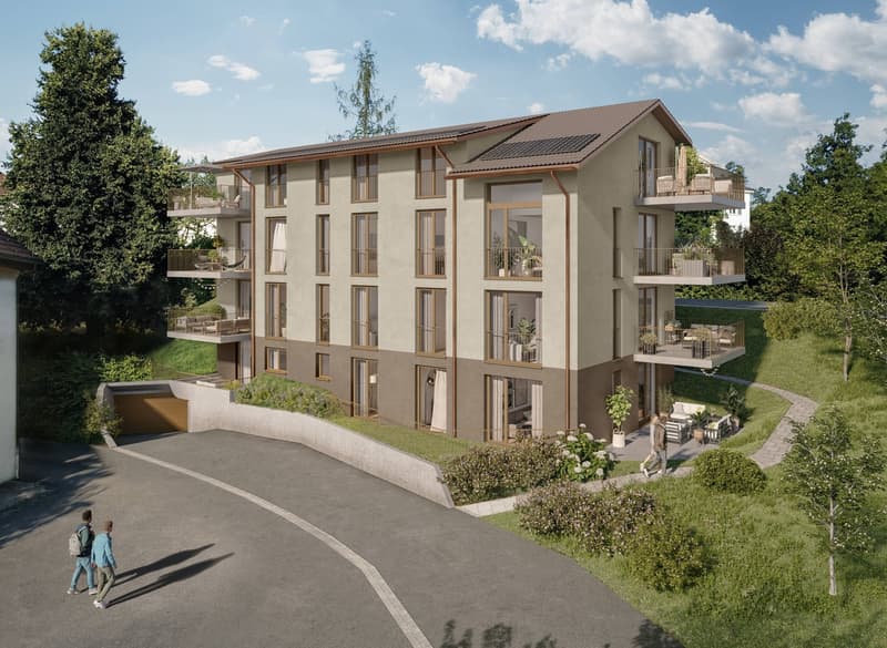 NEUBAU - durchdachte 3.5-Zimmerwohnung mit Sitzplatz (3)