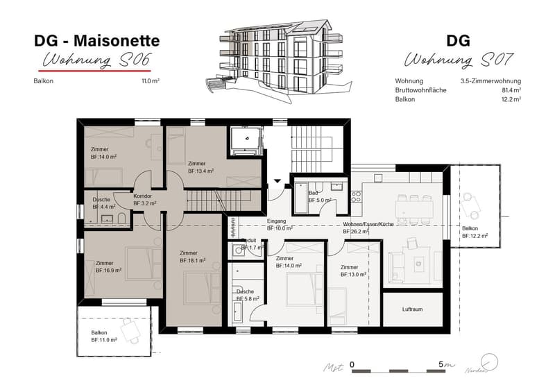NEUBAU - gemütliche 5.5-Zi-Mais.-Whg. (4)