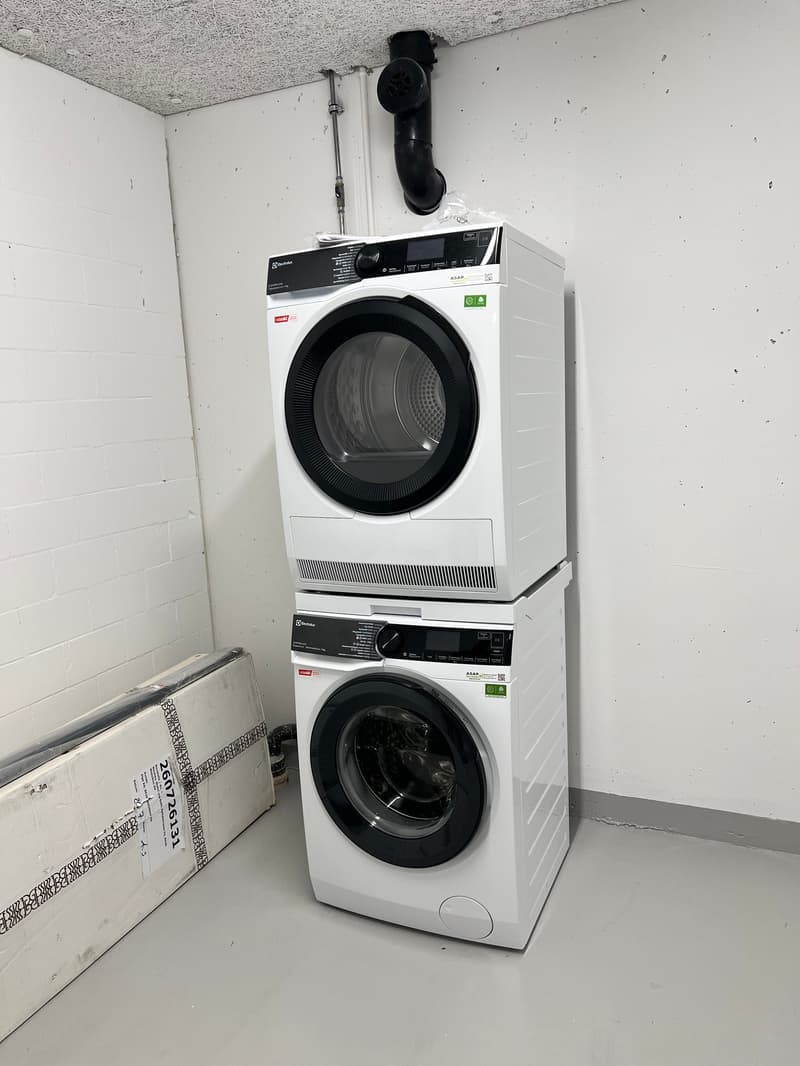Eigener Waschturm im Kellerabteil - ELECTROLUX Geräte