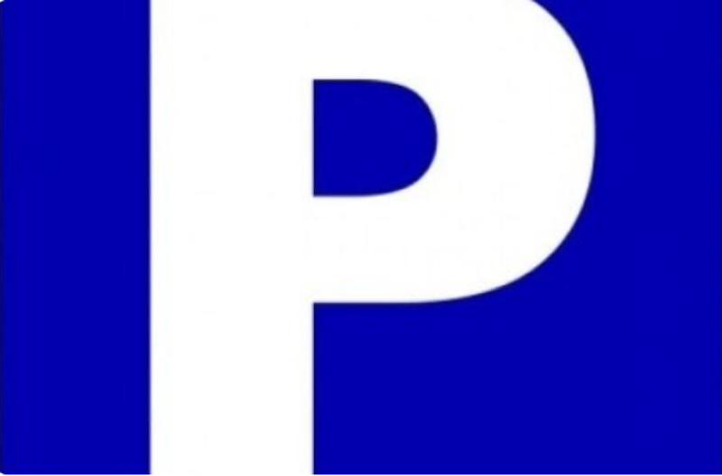 Parking sign