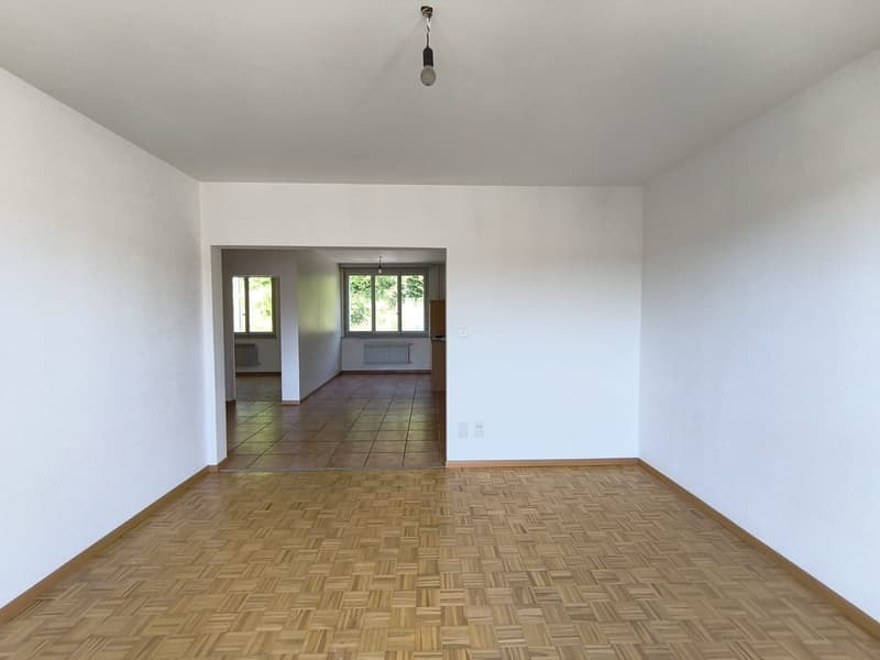 Appartement entièrement repeint lumineux de 3 pièces avec vue, au 4ème étage à Le Locle (22)