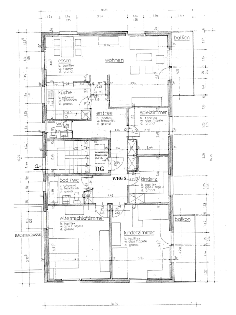 Grundrissplan