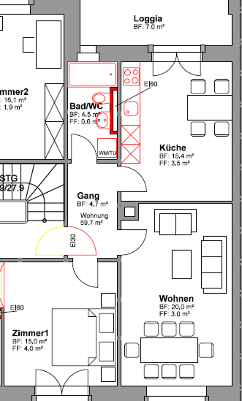 Diese charmante, helle 2-Zimmer-Wohnung mit Balkon ist perfekt für Singles oder Paare! (15)