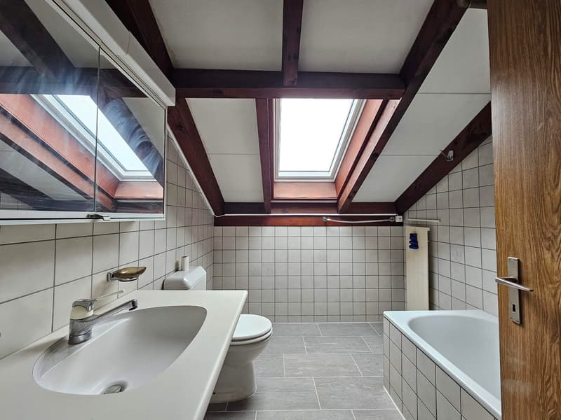 3.5-Zimmer-Balkon-Dachwohnung im Grünen! (5)