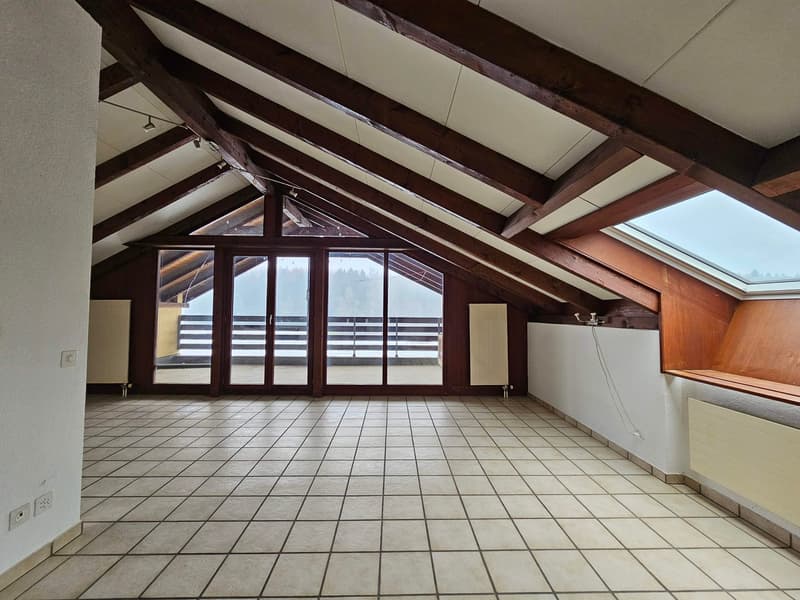 3.5-Zimmer-Balkon-Dachwohnung im Grünen! (7)