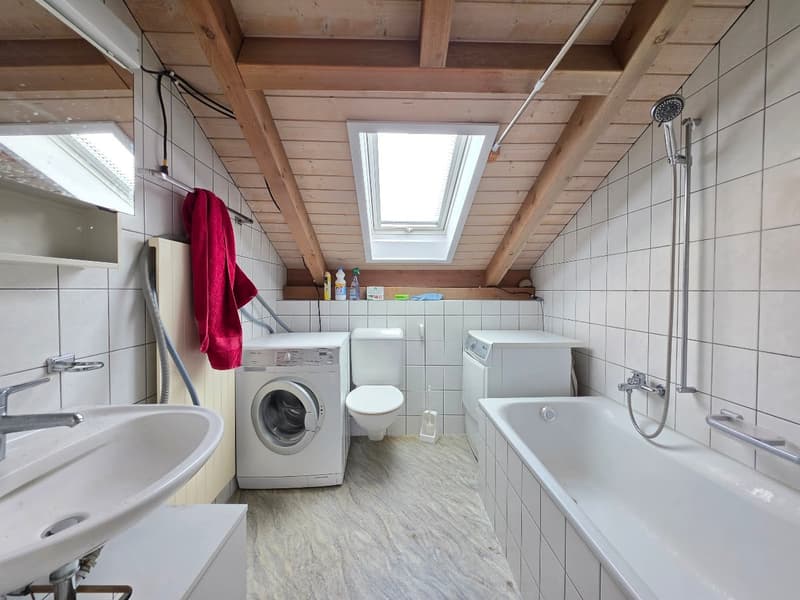 Heimelige, grossflächige Dachwohnung! (4)