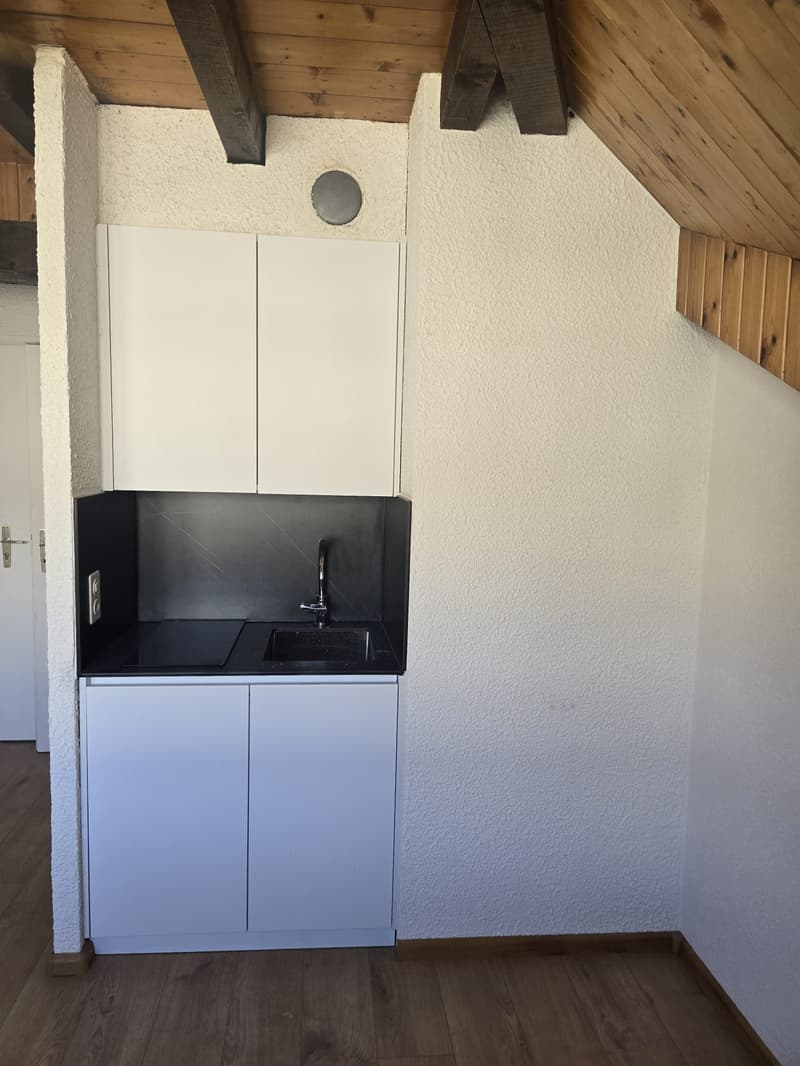 Studio cosy au 5ème étage à Sion, disponible immédiatement (4)