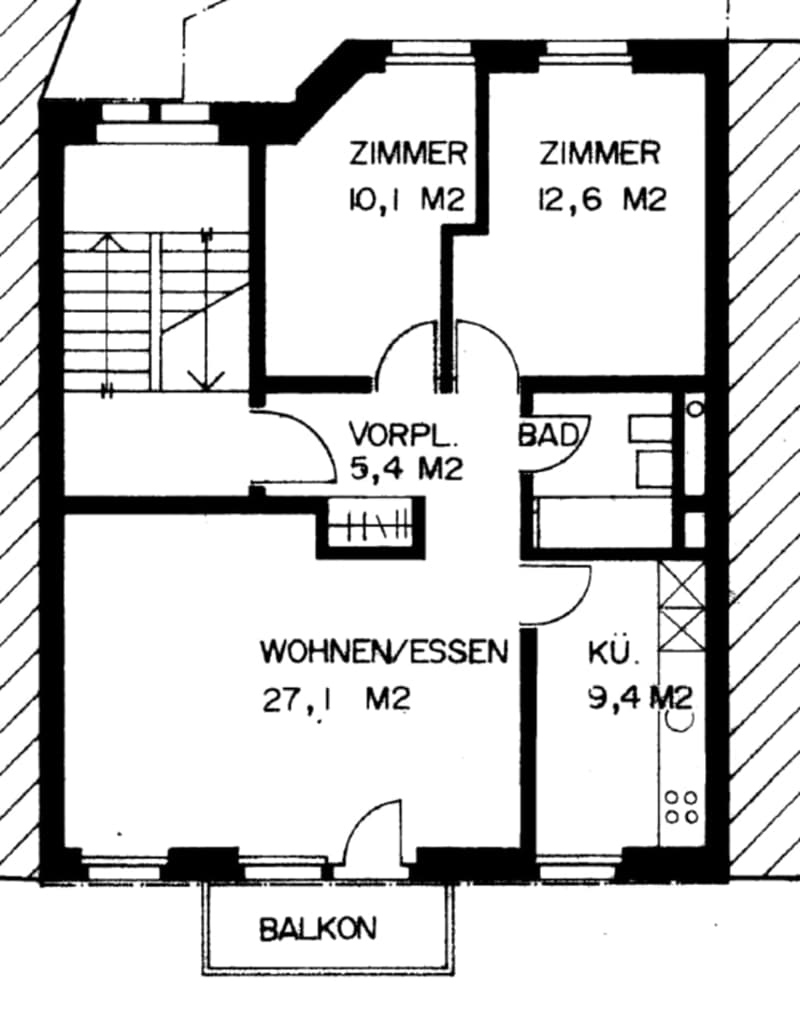 BEFRISTET wunderbare 3 Zimmer-Wohnung an zentralster Lage (6)