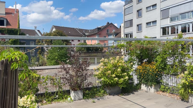 Stilvolle 3.5-Zimmer-Wohnung mit sonniger Dachterrasse im Herzen Zürichs (9)