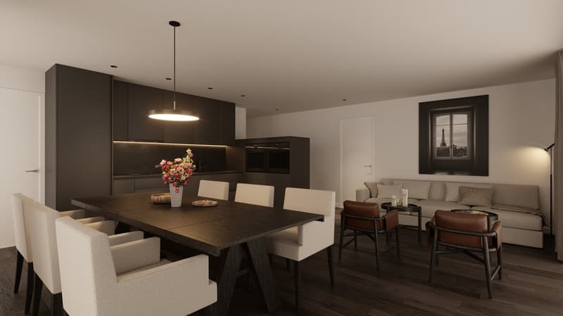 Moderne 4.5-Zimmer-Neubau-Wohnung mit Balkon in Dübendorf (2)