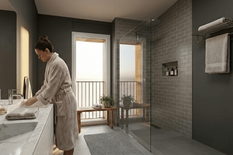 Visualisierung Badezimmer