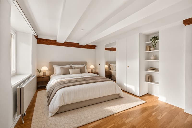 Zimmer mit Einbauschrank