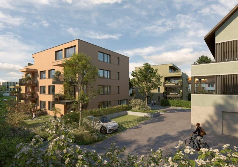 NEUBAUPROJEKT KURIBA, ROMANSHORNERSTRASSE 81, 8280 KREUZLINGEN, 19 EIGENTUMSWOHNUNGEN (2)