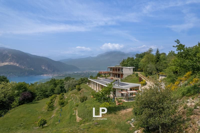 Neu gebaute moderne Villa in Fondotoce mit atemberaubendem Blick auf den Lago Maggiore (1)
