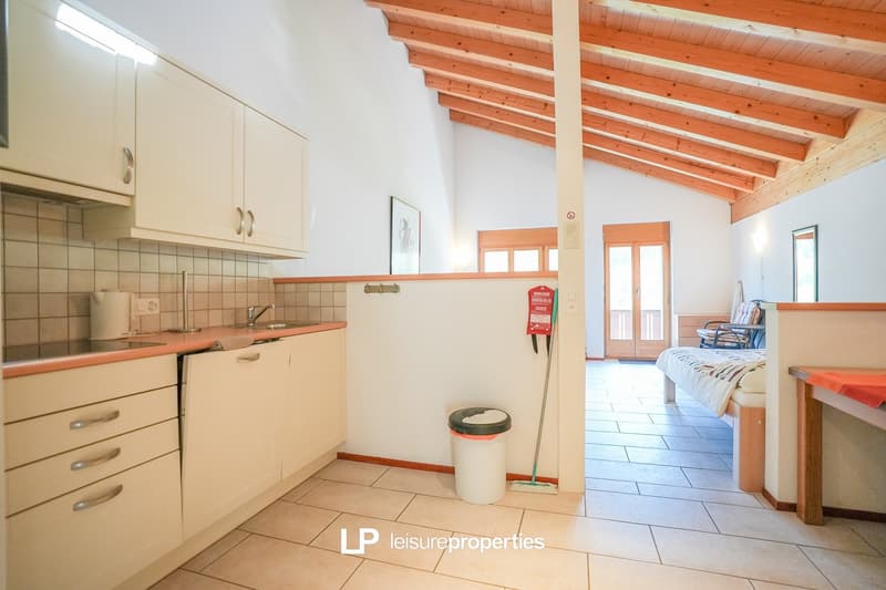 Beautiful, exceptionally spacious one-room apartment directly behind the OV hub in Fiesch (5)