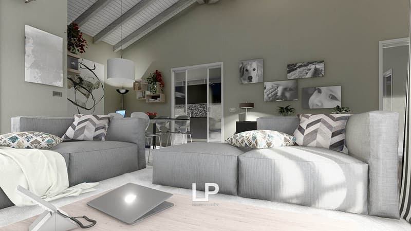 Zwei-Zimmer-Wohnung im ersten Stock mit Terrasse in einer neu gebauten Residenz (5)