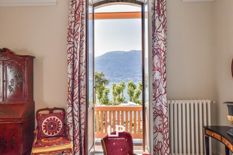 Villa Art Nouveau charmante sur le lac Majeur (21)