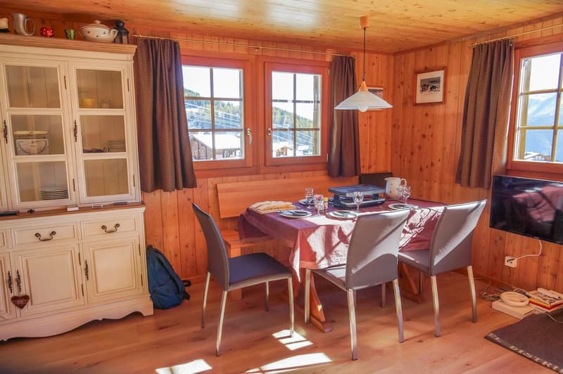 Chalet historique à trois parties directement sur la piste d'entraînement Alpenrose (30)