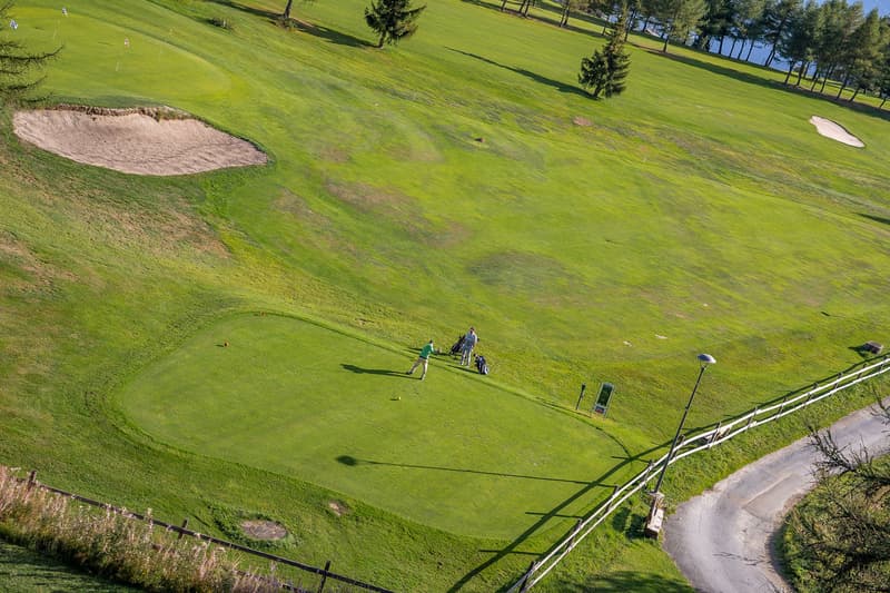 Authentische Dachwohnung mit Blick auf den Golfplatz und hohe Decken (9)