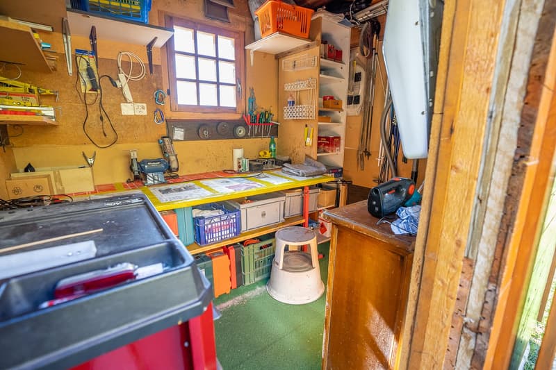 Chalet svizzero autentico in costruzione a blocchi di legno con vista libera e due unità abitative a Riederalp West (31)