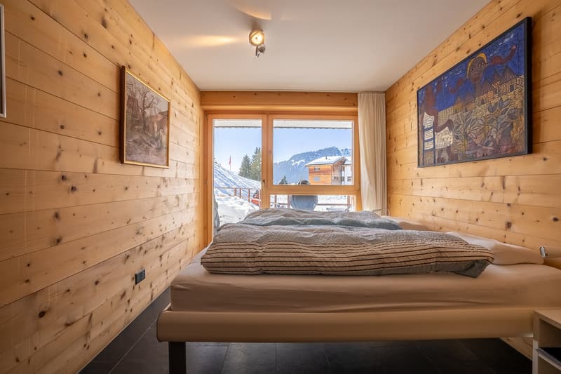 Luxuriöse Maisonettewohnung mit Ski-in/Ski-out, Garten und Abendsonne auf der Golmenegg (34)