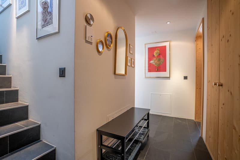 Luxuriöse Maisonettewohnung mit Ski-in/Ski-out, Garten und Abendsonne auf der Golmenegg (29)