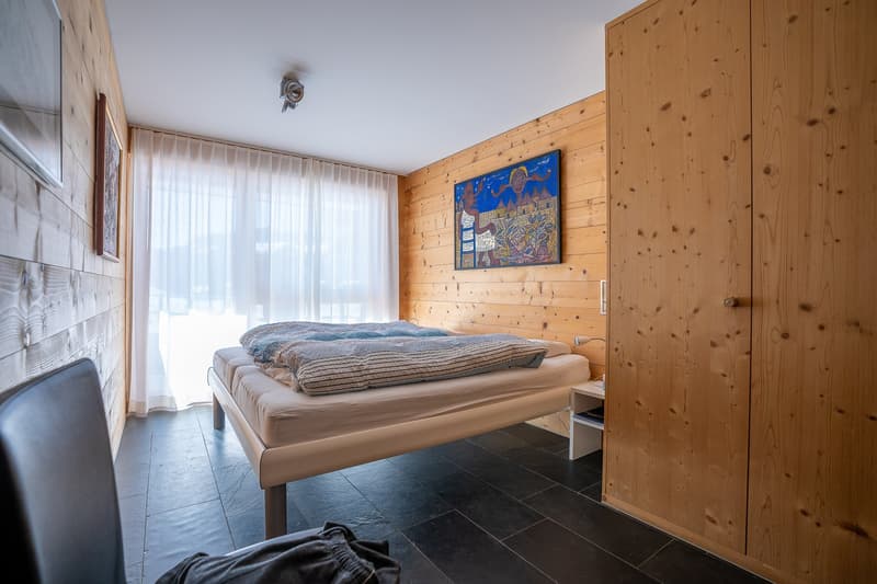 Luxuriöse Maisonettewohnung mit Ski-in/Ski-out, Garten und Abendsonne auf der Golmenegg (31)