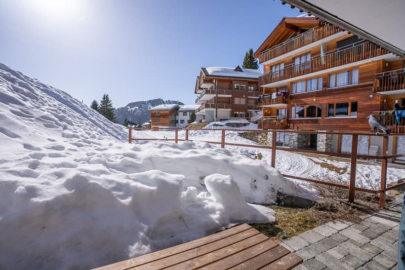 Luxuriöse Maisonettewohnung mit Ski-in/Ski-out, Garten und Abendsonne auf der Golmenegg (36)