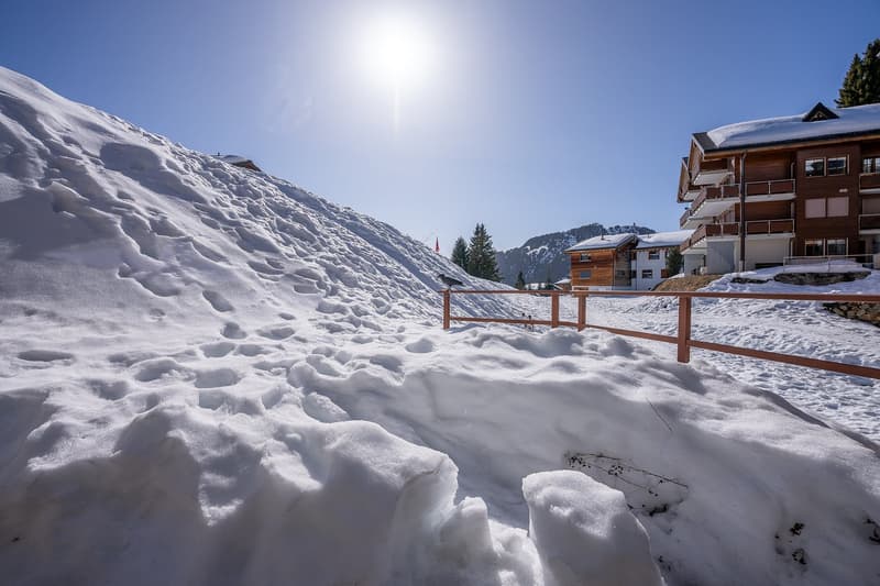 Luxuriöse Maisonettewohnung mit Ski-in/Ski-out, Garten und Abendsonne auf der Golmenegg (37)