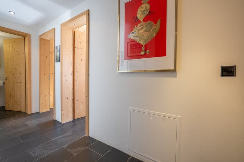 Luxuriöse Maisonettewohnung mit Ski-in/Ski-out, Garten und Abendsonne auf der Golmenegg (30)