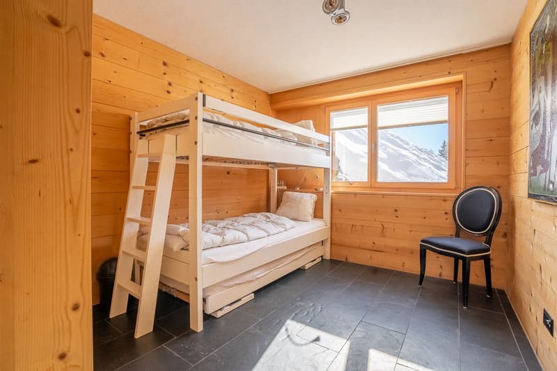 Luxuriöse Maisonettewohnung mit Ski-in/Ski-out, Garten und Abendsonne auf der Golmenegg (38)