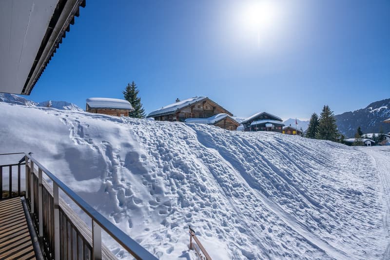 Luxuriöse Maisonettewohnung mit Ski-in/Ski-out, Garten und Abendsonne auf der Golmenegg (18)