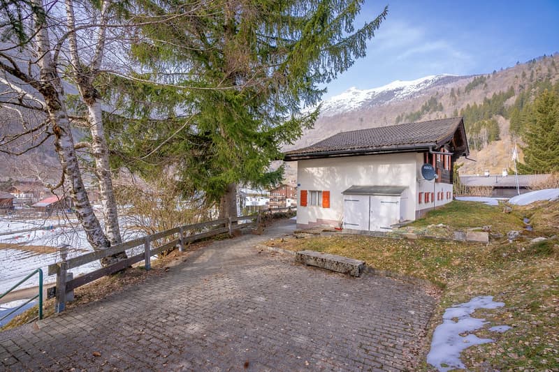 Ruhiges Chalet mit Garten, Bergblick und perfekter Anbindung in Fieschertal (24)