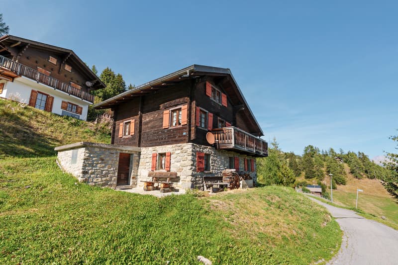 Charmantes 5-Zimmer-Chalet an der Riederalp – Traumhafter Bergblick und rustikaler Charme (2)