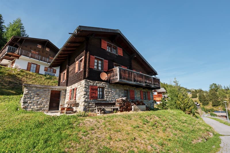 Charmantes 5-Zimmer-Chalet an der Riederalp – Traumhafter Bergblick und rustikaler Charme (1)