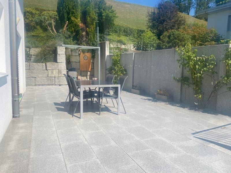 Schöne Bergsicht und grosser Terrasse (6)