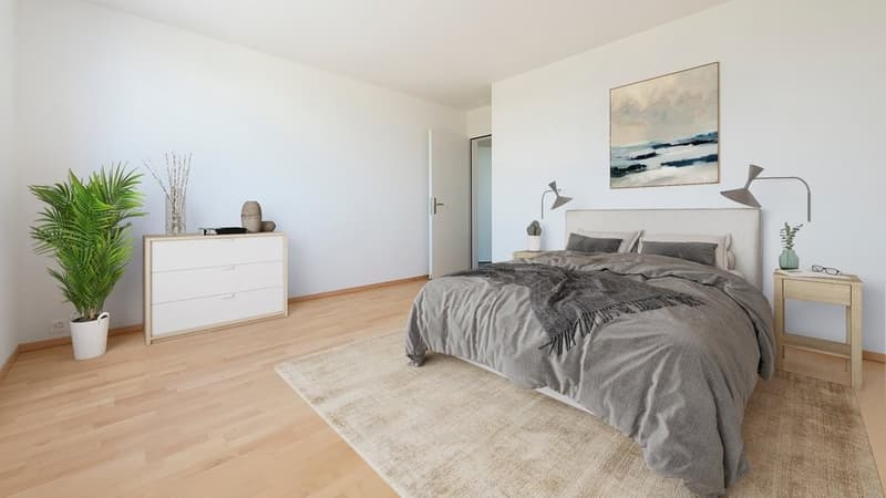 MODERNE 3.5 ZIMMER WOHNUNG MIT GROSSEM BALKON ZU VERMIETEN (7)