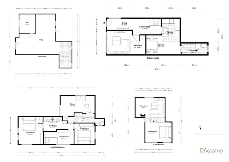6,5 Zimmer-Haus  mit Gewerberaum (94m2) (13)