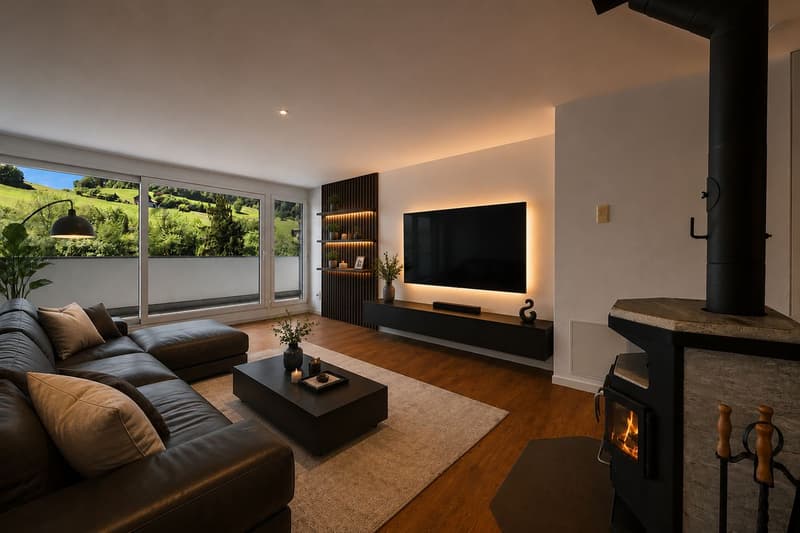 Wohnzimmer "Visualiserung"