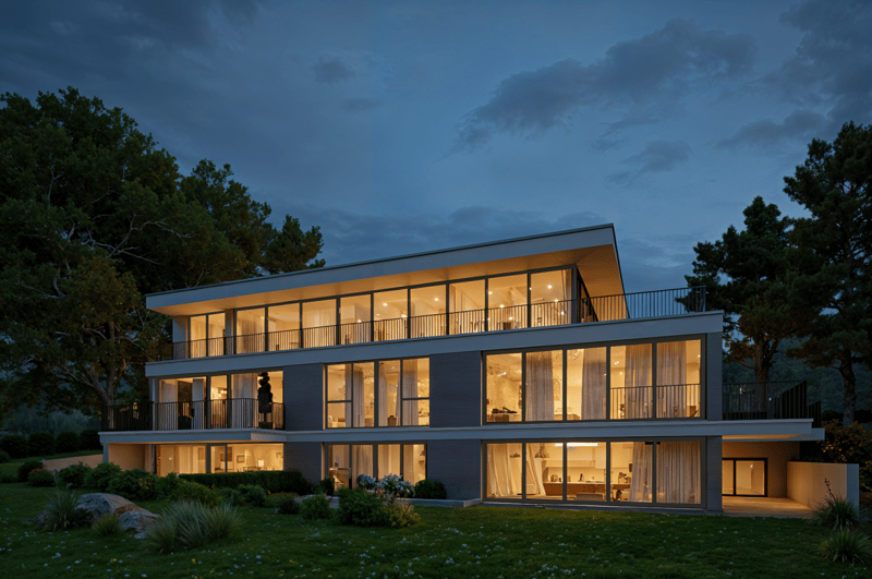 Visualisierung Wohnhaus Neubau in Flurlingen