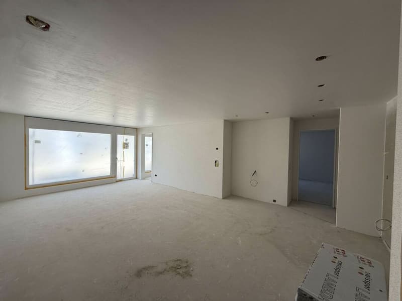 Edelrohbau Wohnung 1 Wohnen / Essen